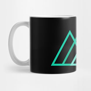 Abstract mountains Mug